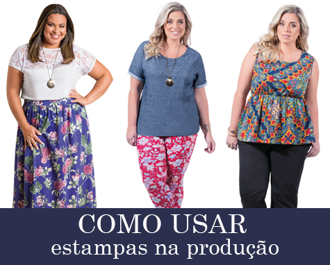 Como usar estampas na produção Como usar estampas na produção