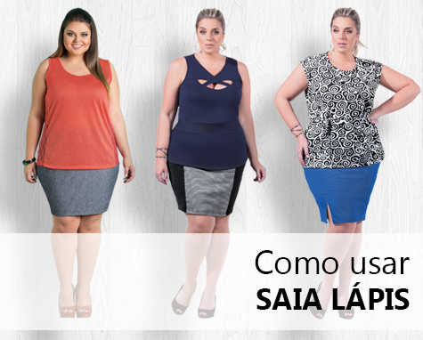 Como usar saia lápis Como usar saia lápis