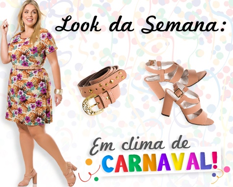 Look da Semana: Vestido Mix Estampa Florais. Look da Semana: Vestido Mix Estampa Florais.